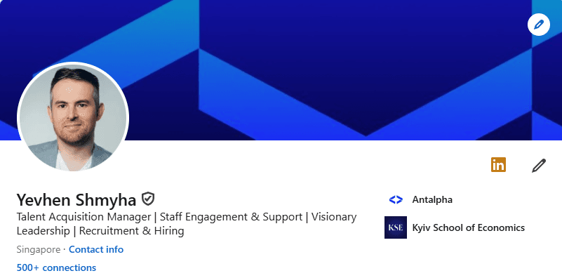 Verified LinkedIn Profile 2